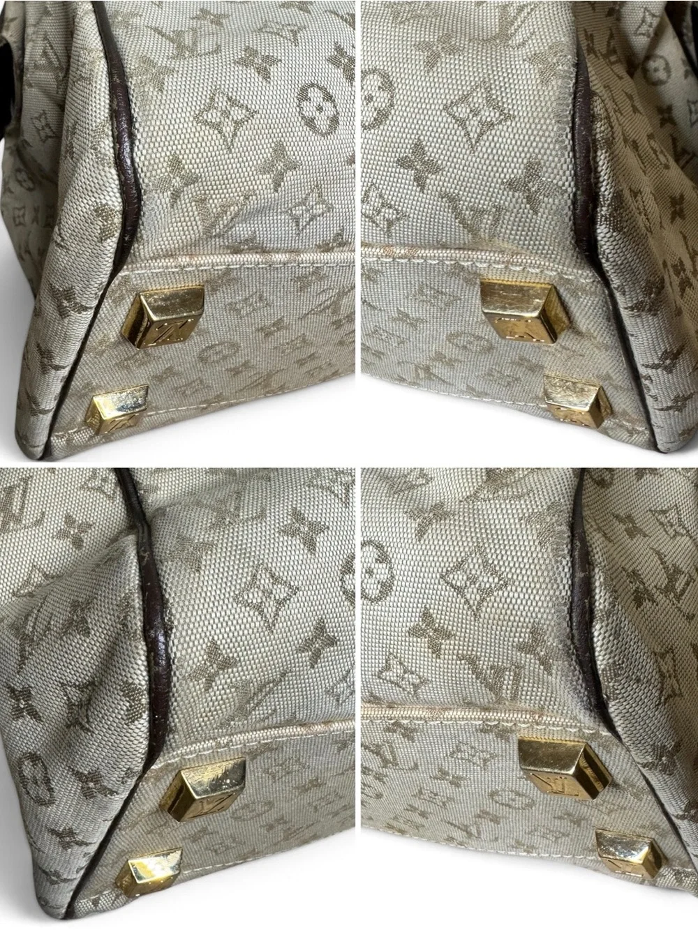 Louis Vuitton Brown Mini Lin Josephine PM